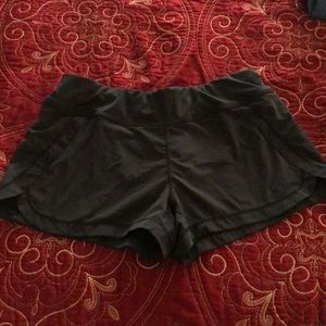 Black Athleta Running Shorts